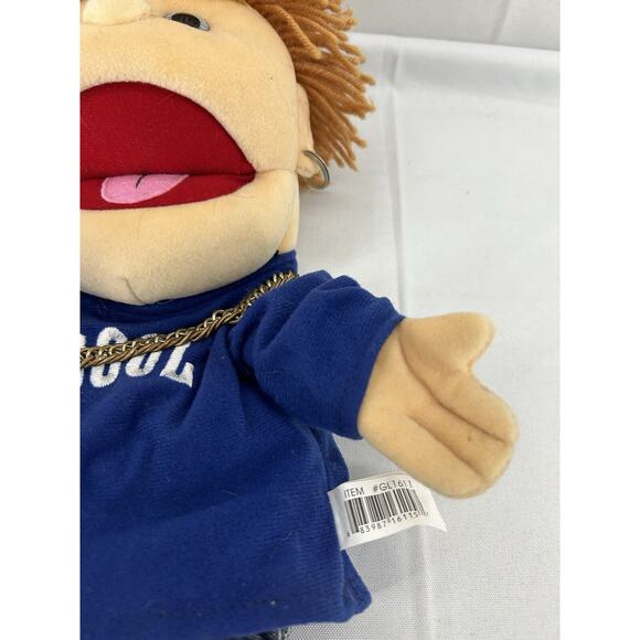 SUNNY & CO "COOL" FULL BODY BOY VENTRILOQUIST PUPPET YARN HAIR - Picture 6 of 13